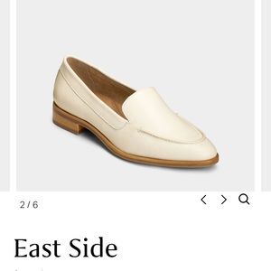 Aerosoles Women's East Side Bone Genuine Leather Loafer Size 7.5M